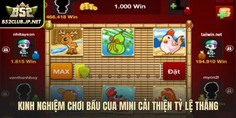 Logic và quan sát yếu tố then chốt trong Bầu cua mini